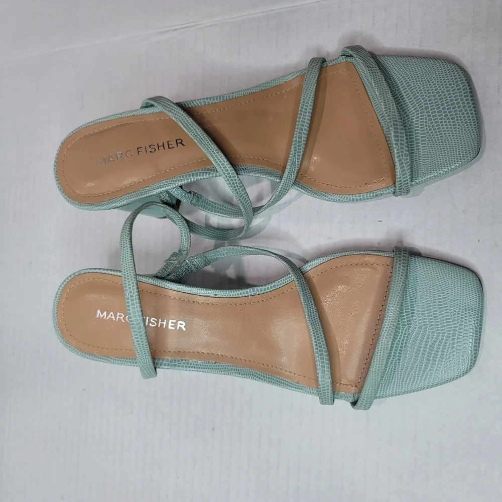 Marc Fisher Aliana 2 Strappy Heeled Sandals Size 6.5 - Picture 3 of 11
